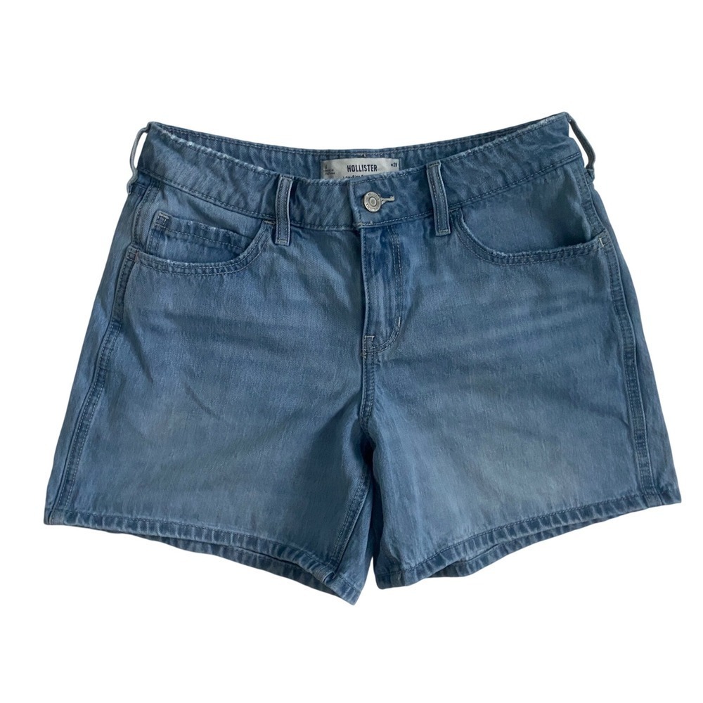 Hollister Blue Denim Jean Shorts